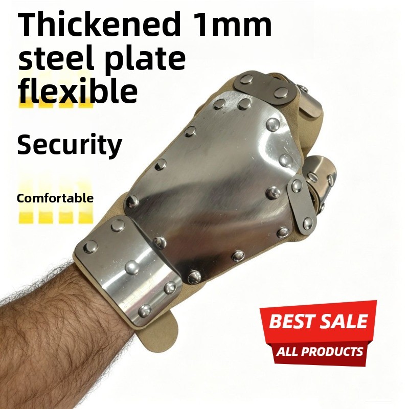 Wrist Wrap Support - Dicke Stahlspulen-Handgelenkschutzbandage für Angelruten-Griffunterstützung