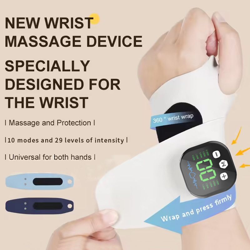 Wrist Wrap Support - Elektrisches Handmassagegerät EMS Mikrostrom Kabelloses Armband