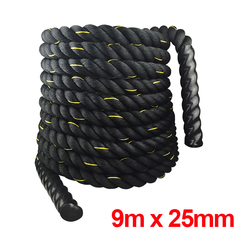 9M/12M/15M Fitness Battle Rope – Crossfit No Equipment Workouts Bewertung und Preis