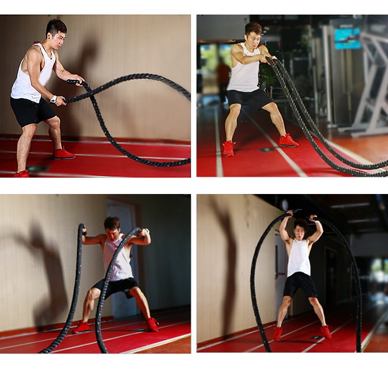 9M/12M/15M Fitness Battle Rope – Crossfit No Equipment Workouts Bewertung und Preis
