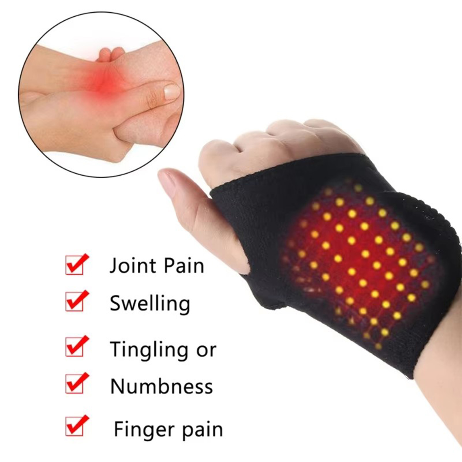 1/2 Stück selbsterhitzende Han – Wrist Wrap Support Bewertung und Preis